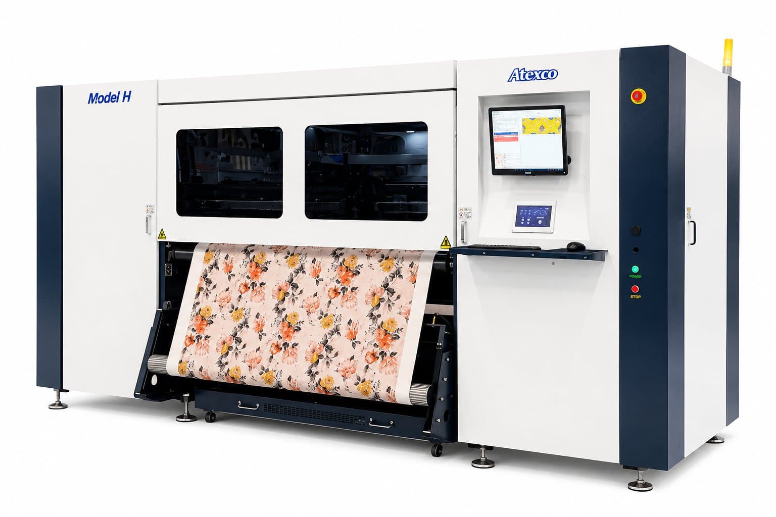 Model H – Impresora Textil de Sublimación Digital de Alta Velocidad – vista 2