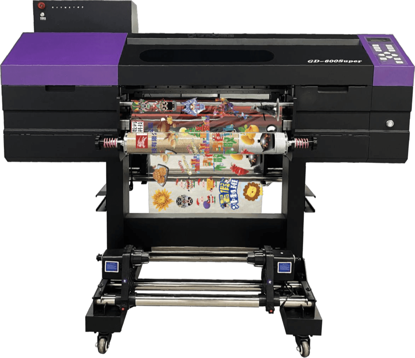 Impresora UV Textil GD600Super para acabados con relieve y brillo